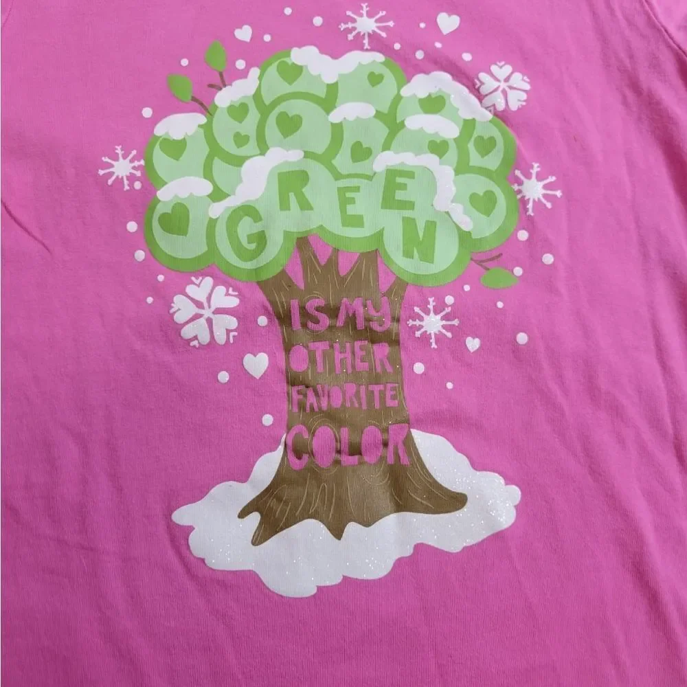 Children's Place green shirt L10/12